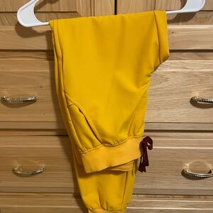 Bright Yellow Jogger Pants